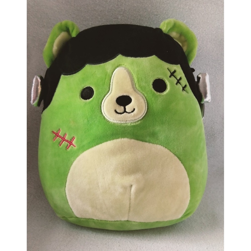 Squishmallows Len Frankin‎ Bear Halloween Plush Animal 9"